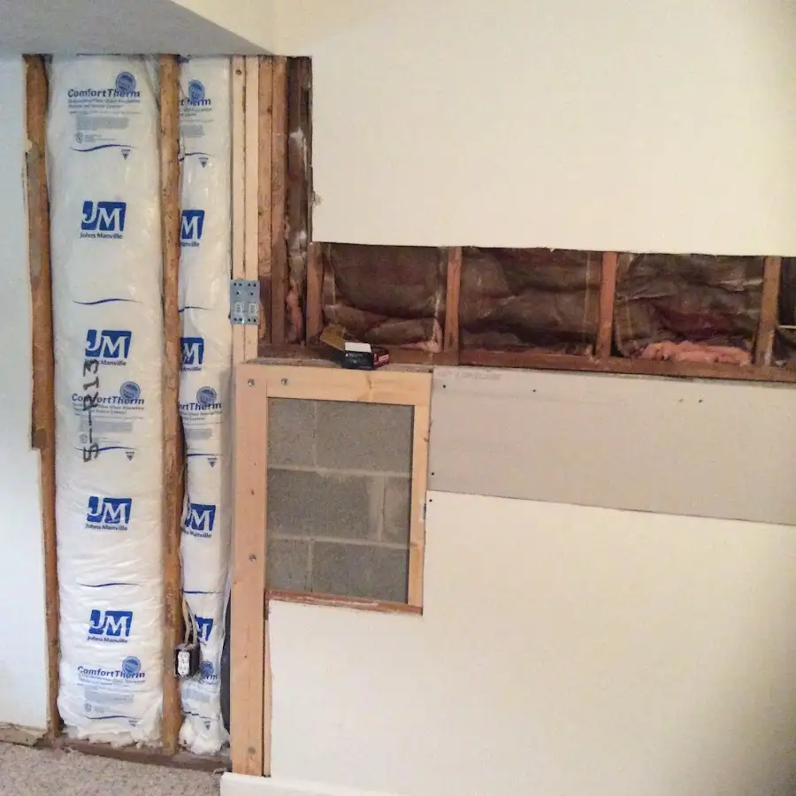 Wall insulation replacement during Odor Removal & Deodorization in Pollock Pines